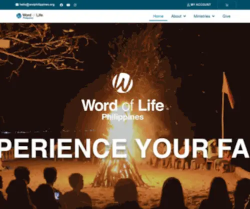 Wolphilippines.org(Word of Life Philippines) Screenshot