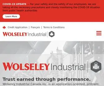 Wolseleyindustrial.ca(Wolseley Industrial) Screenshot