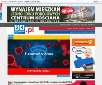 Wolsztyn24.pl(Wolsztyński) Screenshot