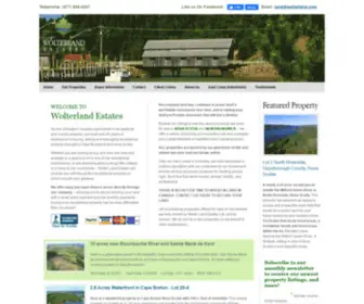 Wolterland.com(Canadian Land For Sale in Ontario) Screenshot