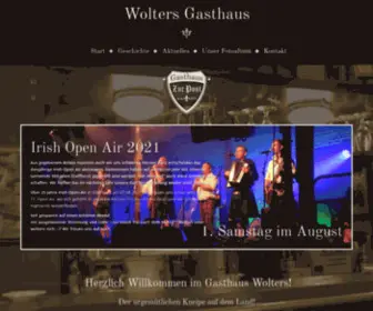 Wolters-Gasthaus.de(Herzlich Willkommen im Gasthaus Wolters) Screenshot
