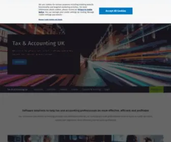 Wolterskluwer.co.uk(Wolters Kluwer Tax & Accounting UK) Screenshot