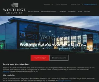 Woltingeautos.nl(Woltinge Auto's B.V) Screenshot