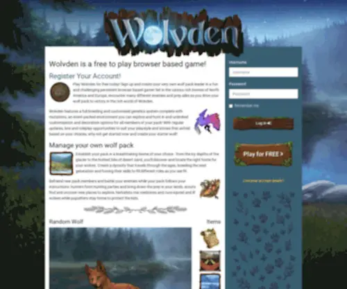 Wolvden.com(Wolvden) Screenshot