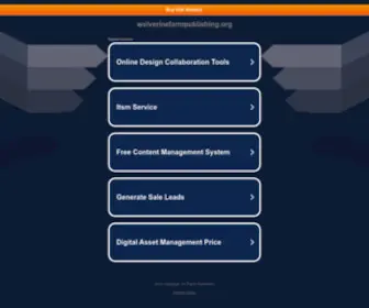 Wolverinefarmpublishing.org(wolverinefarmpublishing) Screenshot