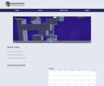 Wolverinesoft.org(Game Dev) Screenshot