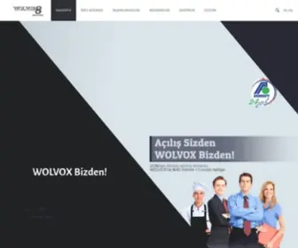 Wolvox.com(WOLVOX Anasayfa) Screenshot