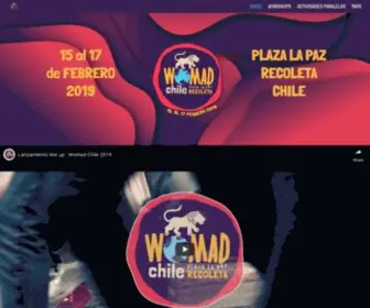 Womad.cl(WOMAD CHILE RECOLETAEL FESTIVAL DEL MUNDO) Screenshot