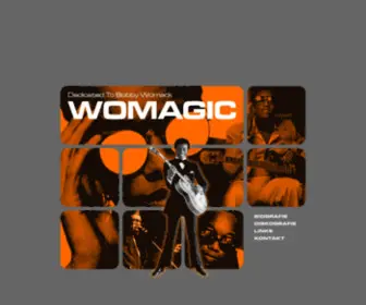 Womagic.de(Bobby Womack) Screenshot