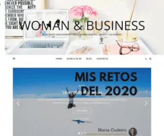 Womanandbusiness.com(Woman & Business) Screenshot
