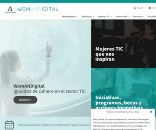 Womandigital.es(Womandigital) Screenshot