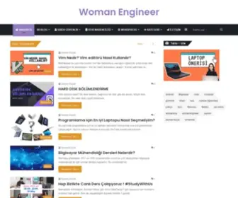 Womaneng.com(Mühendisin Teknoloji Blogu) Screenshot