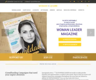 Womanleader.org(Womanleader) Screenshot