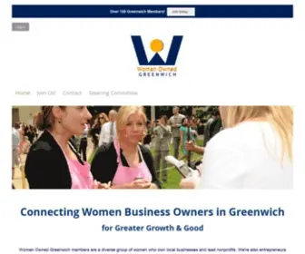 Womanownedgreenwich.com(Woman Owned Greenwich) Screenshot