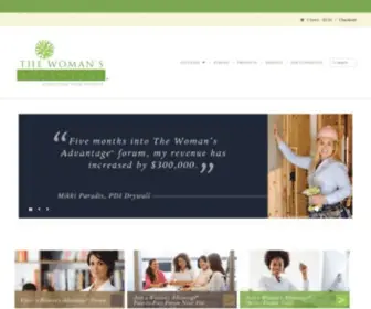 Womansadvantage.com(Womans Advantage) Screenshot