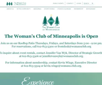 Womansclub.org(Womansclub) Screenshot