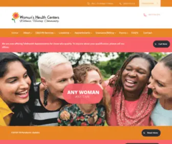 Womanshealthcenters.com(Obstetrics &amp; Gynecology Specialists) Screenshot
