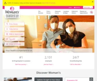 Womans.org(Woman's) Screenshot