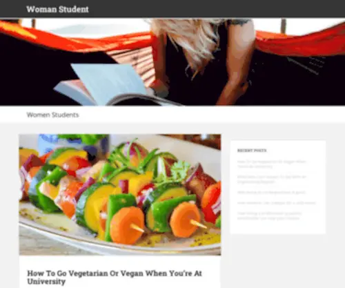 Womanstudent.co.uk(Woman Student) Screenshot