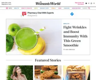 Womansworld.com(Woman's World) Screenshot