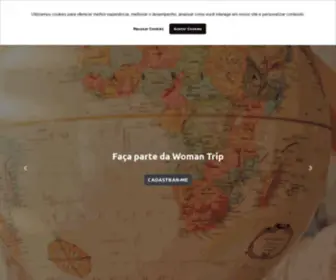 Womantrip.com(Viagens para Mulheres) Screenshot