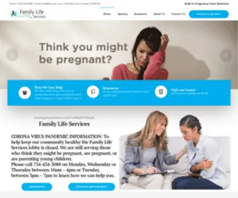 Women-Helping-Women.net(Family Life Services) Screenshot