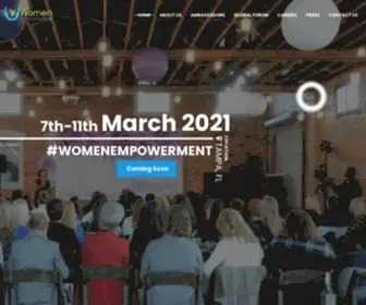 Womenaf.org(Women Ambassadors Forum) Screenshot