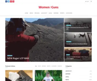 Womenandguns.com(Trusted News Since 1989) Screenshot