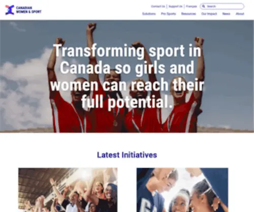 Womenandsport.ca(Womenandsport) Screenshot