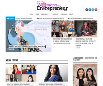 Womenentrepreneurindia.com(Famous Women Entrepreneurs Share Their Secrets To Success) Screenshot