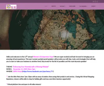 Womenexpo.info(WEE Global Network) Screenshot