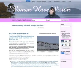 Womenhavevision.com(Women Have Vision) Screenshot