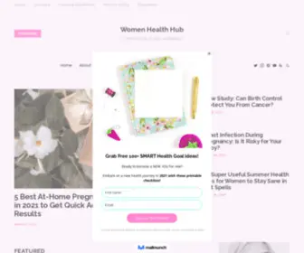 Womenhealthhub.com(Women Health Hub) Screenshot