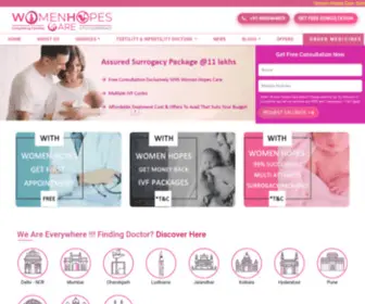 Womenhopescare.com(Women Hopes Care) Screenshot