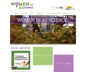 Womeninagscience.org(Women in Ag Science) Screenshot