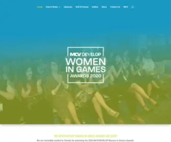 Womeningamesawards.com(MCV Women In Games Awards) Screenshot