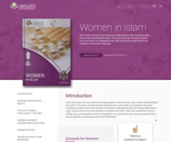 Womeninislam.ws(Womeninislam) Screenshot