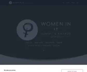 Womeninitawards.com(Women in IT Awards) Screenshot