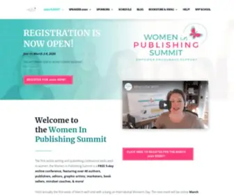 Womeninpublishingsummit.com(The Ultimate Place for Women Writers) Screenshot