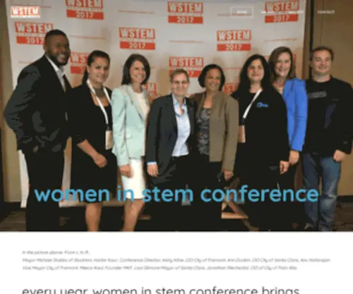 Womeninstemconference.com(WOMEN IN STEM CONFERENCE OF MKF) Screenshot
