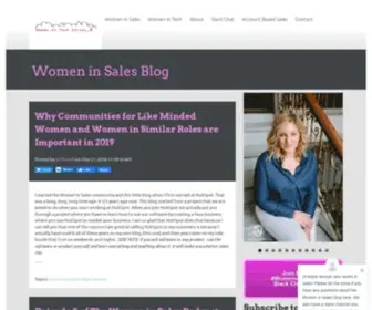 Womenintechsales.com(Womenintechsales) Screenshot