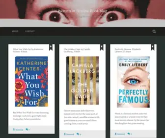 Womenintroublebookblog.com(When you're looking for a scary good read) Screenshot