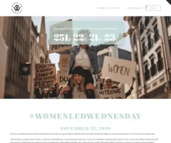 Womenledwednesday.com(Women-Led Wednesday) Screenshot