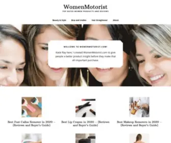 Womenmotorist.com(Top Rated Women Products and Reviews) Screenshot