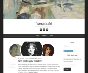 Womennart.com(Women'n Art) Screenshot