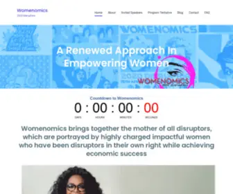 Womenomics.com.my(2020 Disruptors) Screenshot