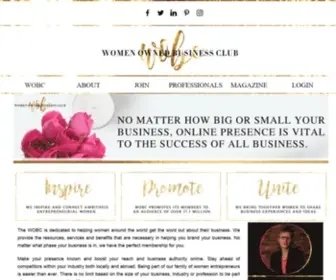 Womenownedbusinessclub.com(Make your presence known) Screenshot
