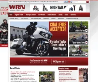 Womenridersnow.com(Women Riders Now) Screenshot