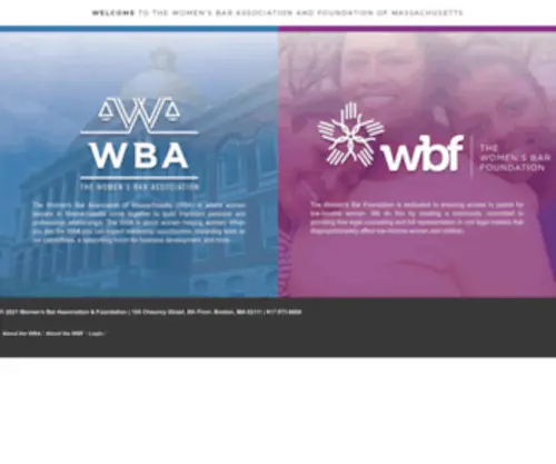 Womensbar.org(Women's Bar Association) Screenshot