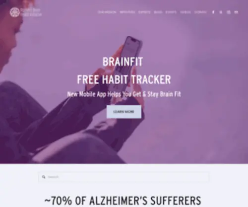 Womensbrainhealth.org(Women's Brain Health Initiative) Screenshot